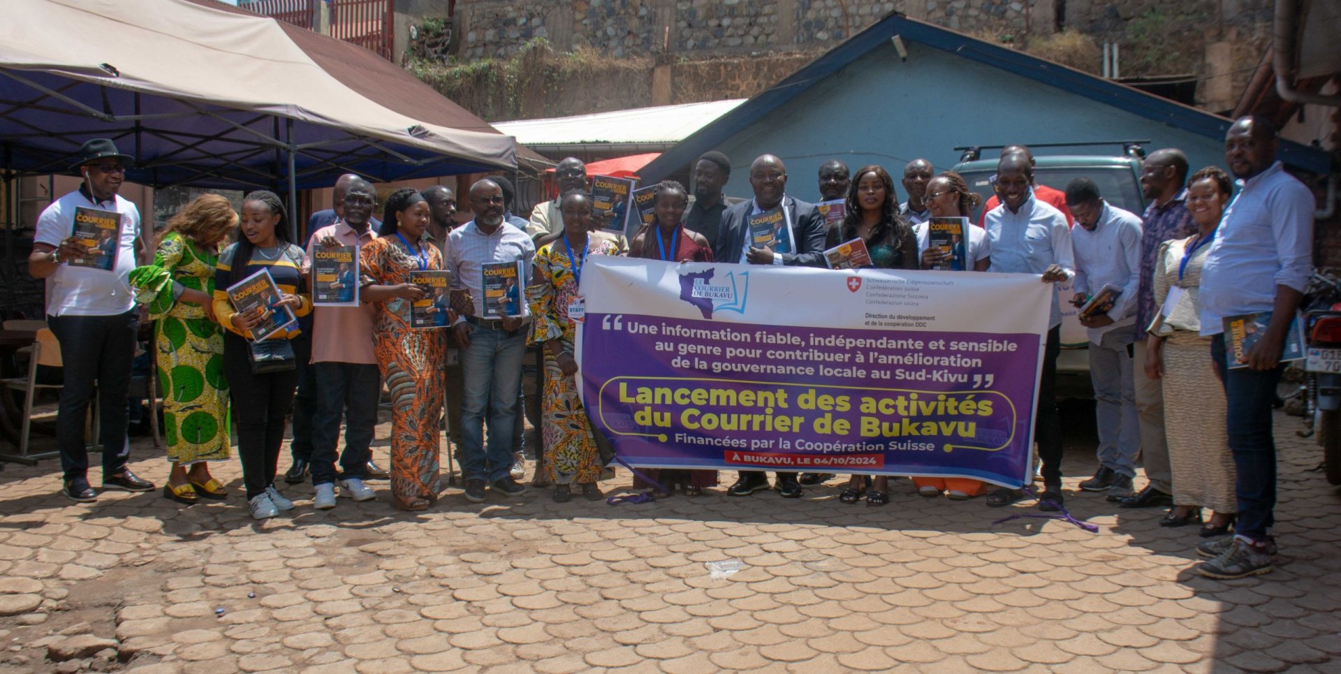 Paysage médiatique congolais: Le Magazine Le Courrier de Bukavu fait un comeback sous un New look.