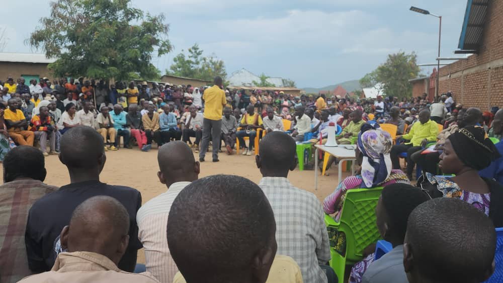 Sange/plaine de la Ruzizi: Le chef de cité de Sange lance la campagne de redevabilité pour évaluer le contexte sécuritaire