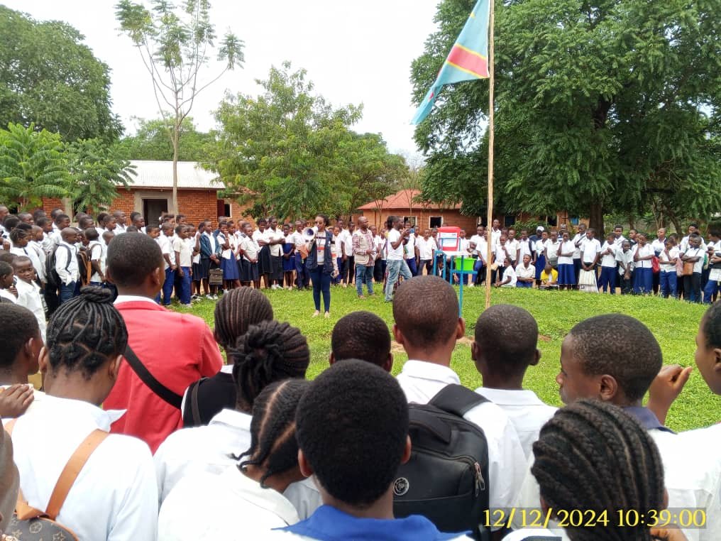 Kamanyola/Santé: Les élèves du lycée-Kamanyola sensibilisés sur l&rsquo;épidémie du Mpox