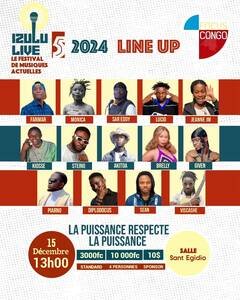 Bukavu/Culture : La ville de Bukavu vibre ce dimanche sous le rythme du festival Izulu Live