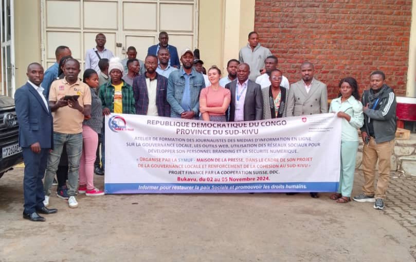Bukavu: La SYMUF promet d&rsquo;accompagner les médias en ligne non en ordre.
