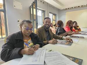 Sud-Kivu : Le Journal  Courrier de Bukavu renforce sa collaboration avec les organisations partenaires de la DDC
