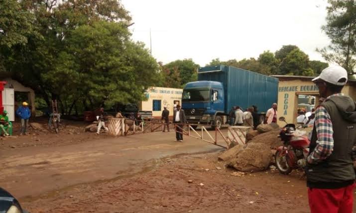 La menace que fait peser  la fissure sur le pont reliant la rdc au Rwanda au poste frontalier de kamanyola inquiète  l&rsquo;obapg.