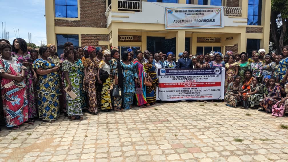 Clôture du mois de la femme : les Femmes enseignantes réunies au sein de la LI.FE.DI plaident pour le rétablissement de la Paix