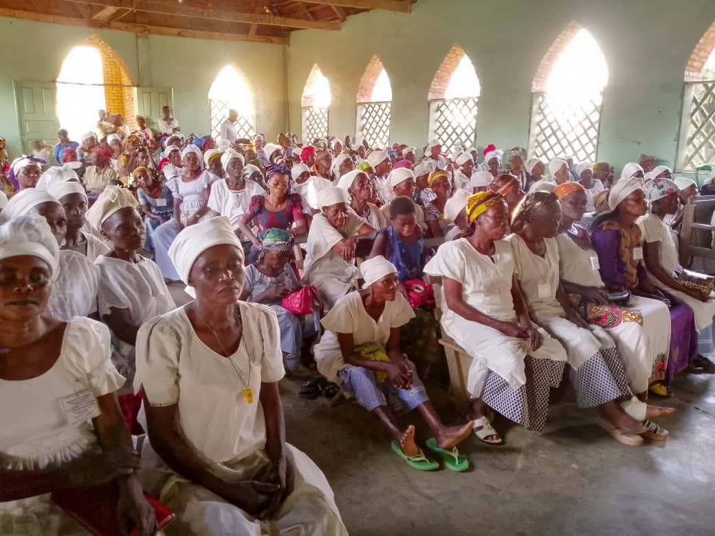 Religion: Assemblée générale des femmes de la 24e CLMK communauté libre Maniema Kivu, ce dimanche 25 Mai à Shabunda centre