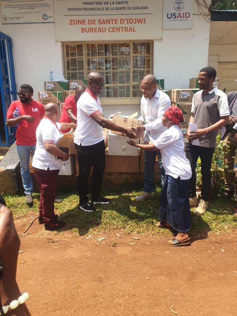 La Zone de Santé d’Idjwi bénéficie des lots des médicaments essentiels par l’Organisation LifeNet International.