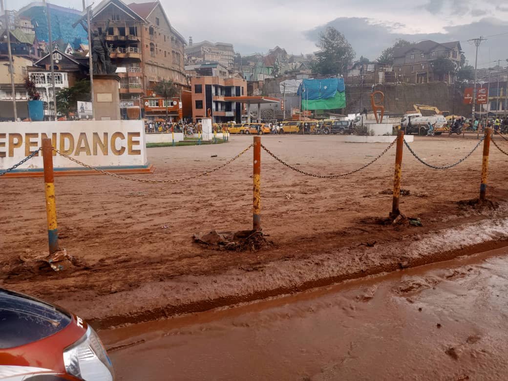 Sud-Kivu/ Société : Inondations récurrentes à la Place de l’Indépendance à Bukavu L’urgence d’agir avant le pire