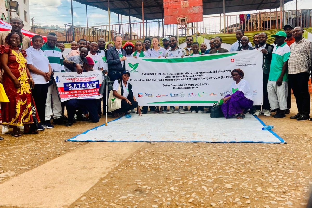 Bukavu : Au “Mois Vert”, Habitants et Autorités face à l’urgence d’une gestion durable des déchets