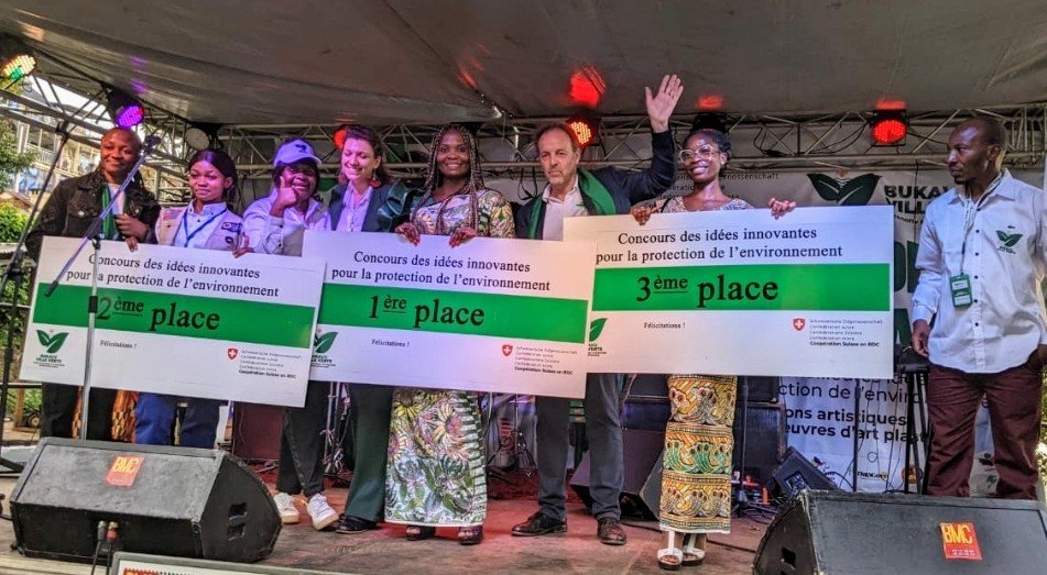 Bukavu : Des Jeunes primés pour leurs innovations en faveur d’une ville plus verte