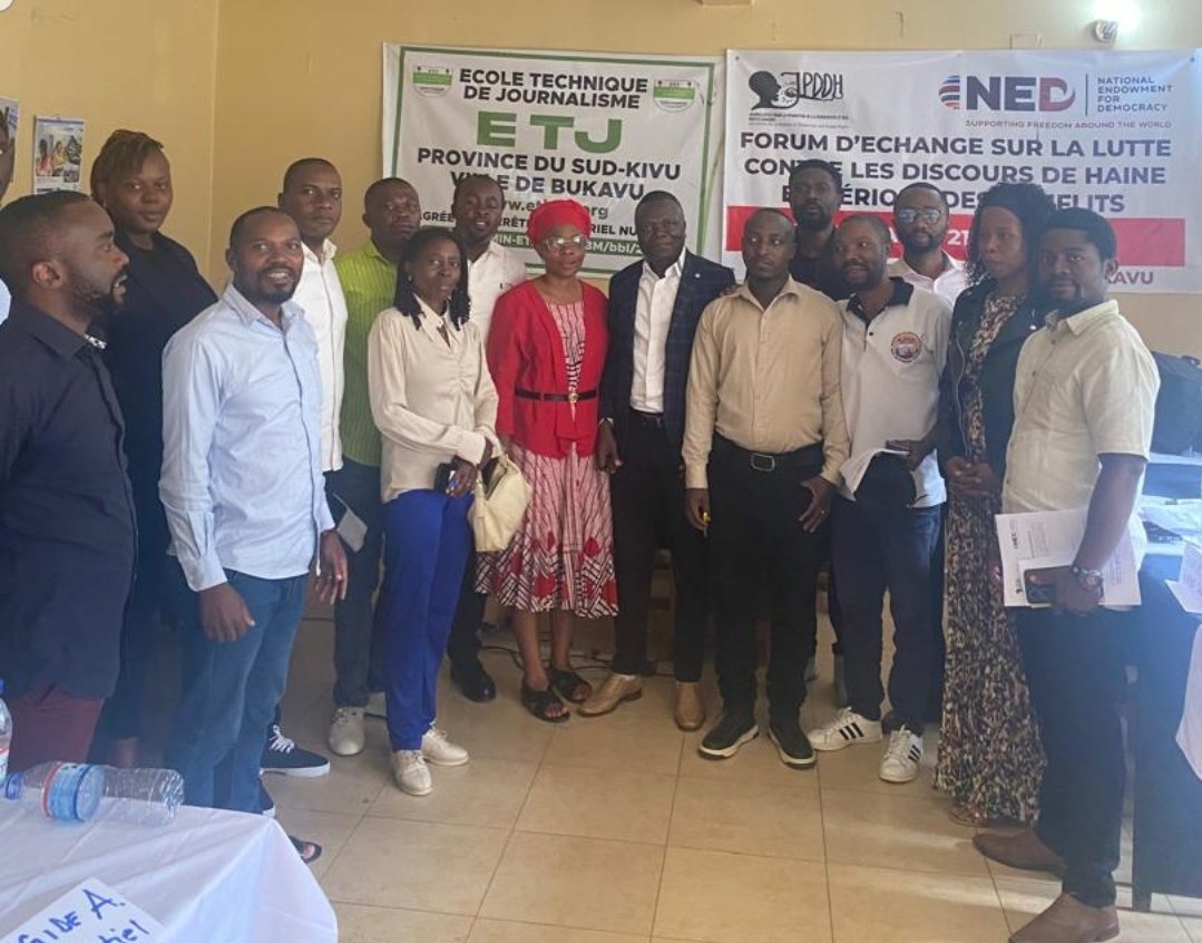 Sud-Kivu : Journalistes et responsables des médias unissent leurs voix contre les discours de haine