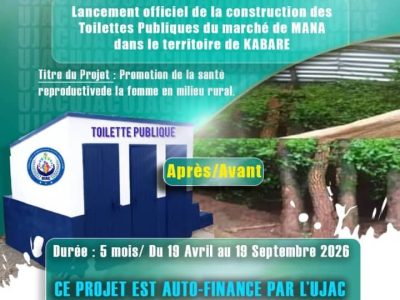 Kabare : l’UJAC mobilise la jeunesse et les notables pour la construction des latrines modernes au marché de Mana
