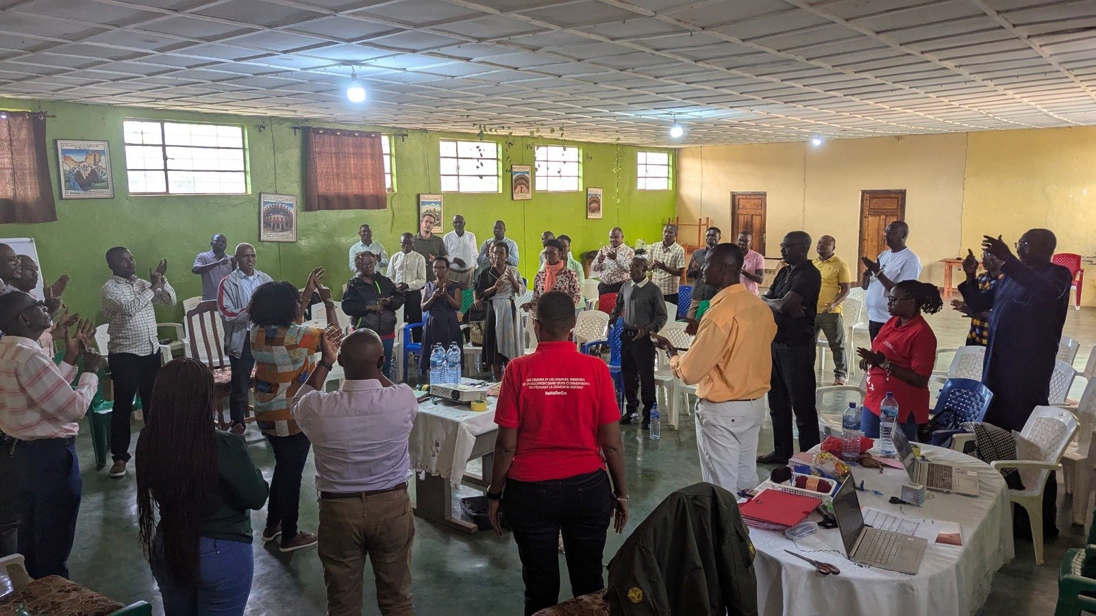 Grands lacs : La Coordination de EIRENE lance à Gitega un atelier de Team Building en faveur de ses partenaires dont SYMUF-MP