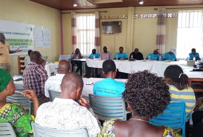 Kamanyola : Des acteurs communautaires réfléchissent sur comment renforcer la paix, la cohésion sociale et la santé mentale