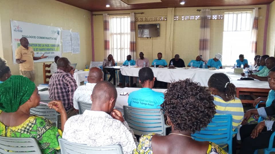 Kamanyola : Des acteurs communautaires réfléchissent sur comment renforcer la paix, la cohésion sociale et la santé mentale