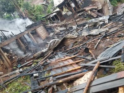 Sud-Kivu : Deux enfants périssent dans un violent incendie à Mudusa, plusieurs habitations réduites en cendres