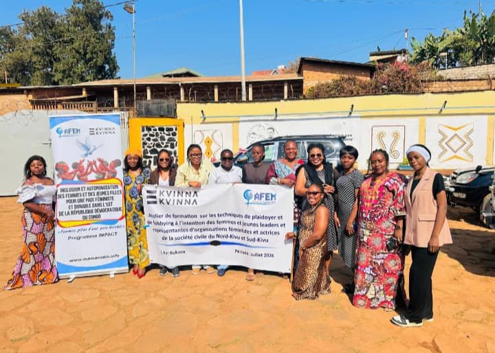 Bukavu : l&rsquo;AFEM renforce les capacités des femmes leaders pour une gouvernance inclusive et une paix durable