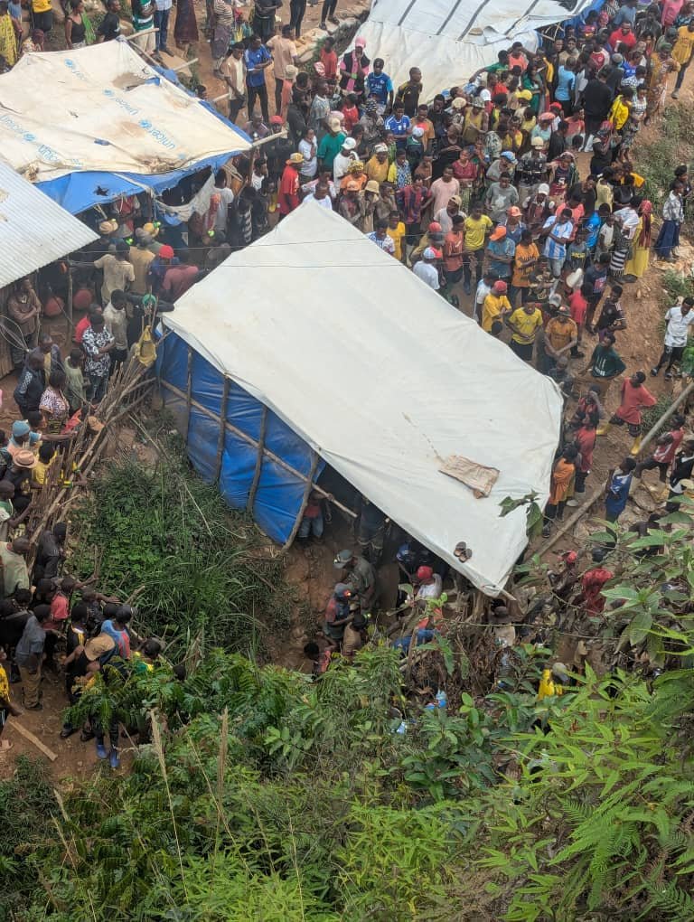 Kamituga : Quatre morts et quinze blessés dans un éboulement sur un site minier à Mabela, le MCMR appelle au renforcement des mesures de sécurité
