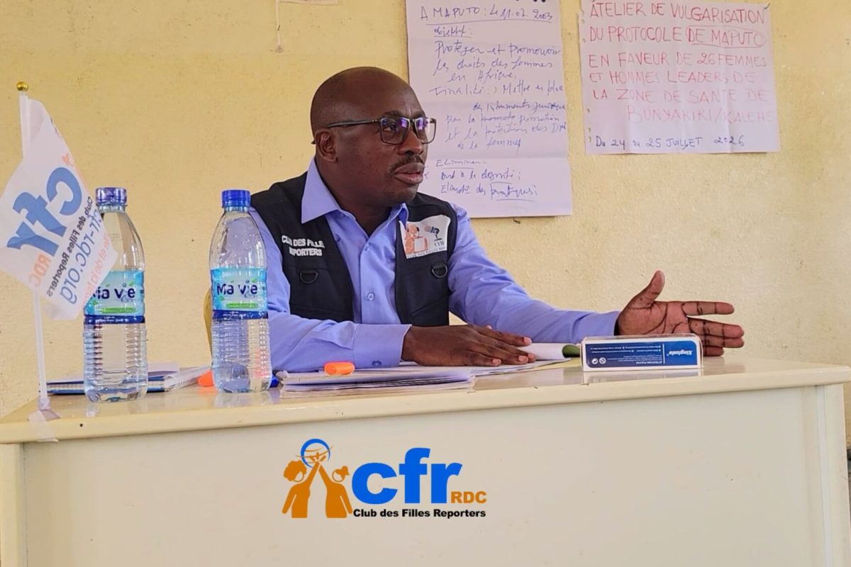 Bunyakiri : Le CFR-RDC forme 25 leaders communautaires à la vulgarisation du Protocole de Maputo pour renforcer la protection des droits des femmes