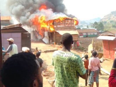 Bukavu : Deux incendies successifs plongent plusieurs familles dans la détresse à Bagira et Ibanda