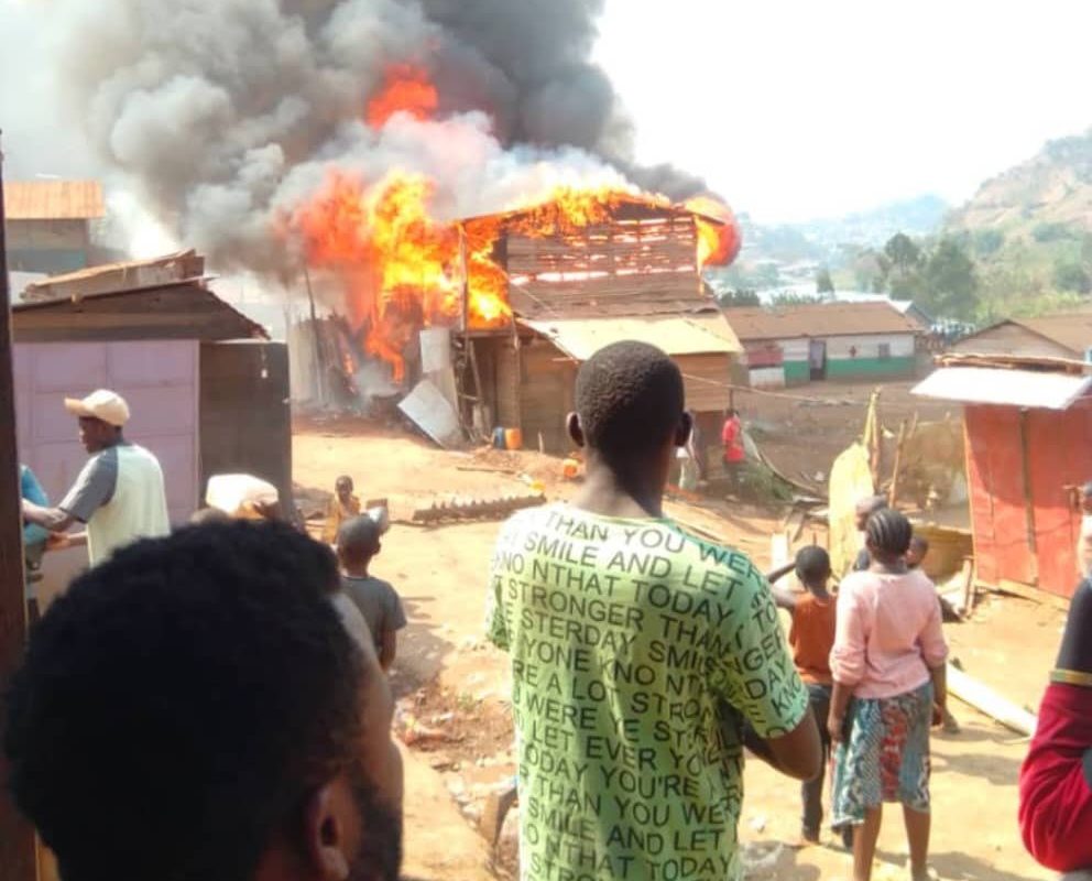 Bukavu : Deux incendies successifs plongent plusieurs familles dans la détresse à Bagira et Ibanda