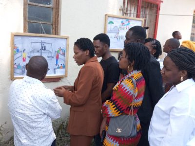 Journée de la jeunesse à Bukavu : les jeunes exposent leurs rêves et défis à travers « 26 couleurs de la paix »