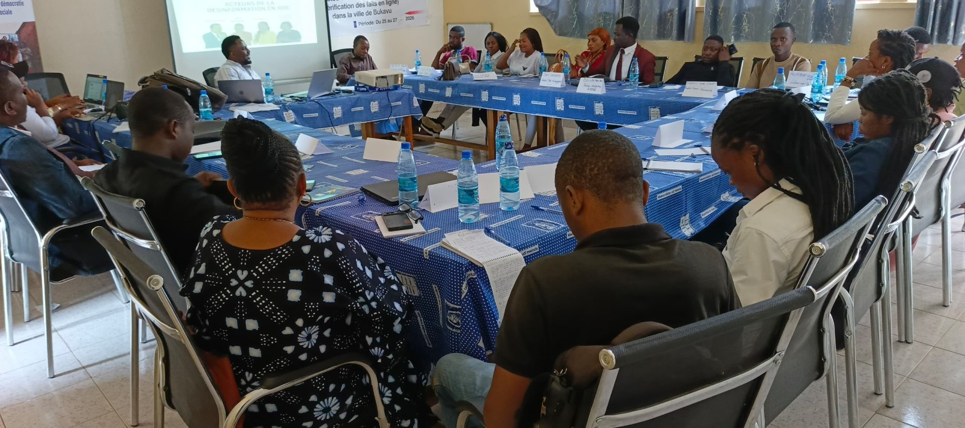 Sud-Kivu : l’AFEM forme 30 journalistes au fact-checking et à la vérification des informations en ligne