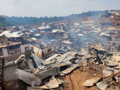 Bukavu : Cinq membres d’une même famille périssent dans un incendie, les sinistrés lancent un SOS